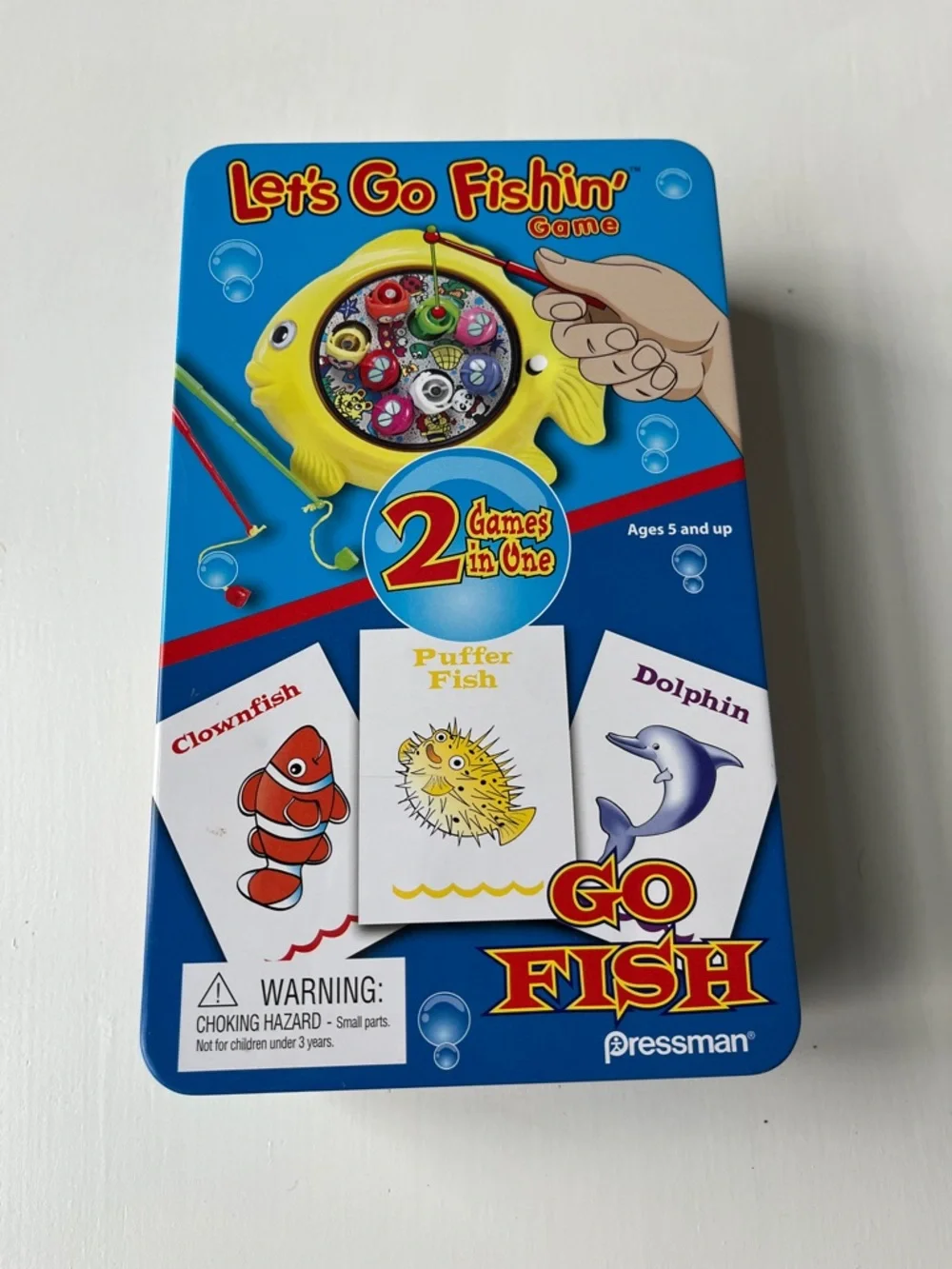 Let's Go Fishin' Game & Go Fish Card Game